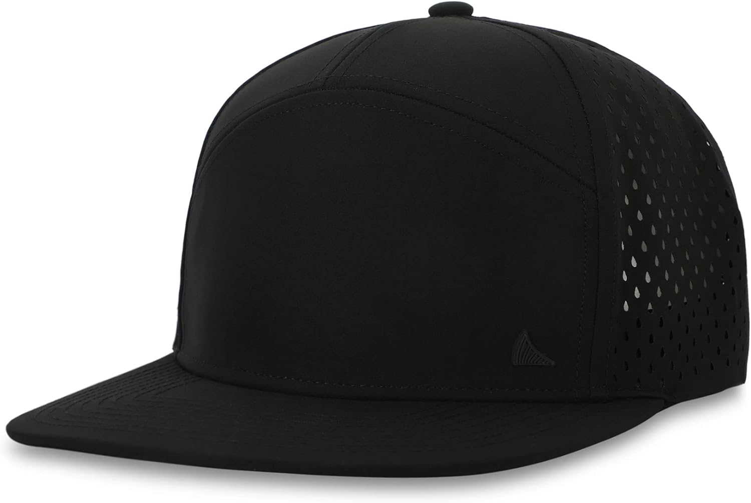251030090502729_1 Salt Mafia 7-Panel Flat Brim Water-Resistant Performance Snap Back Hat - Image 1
